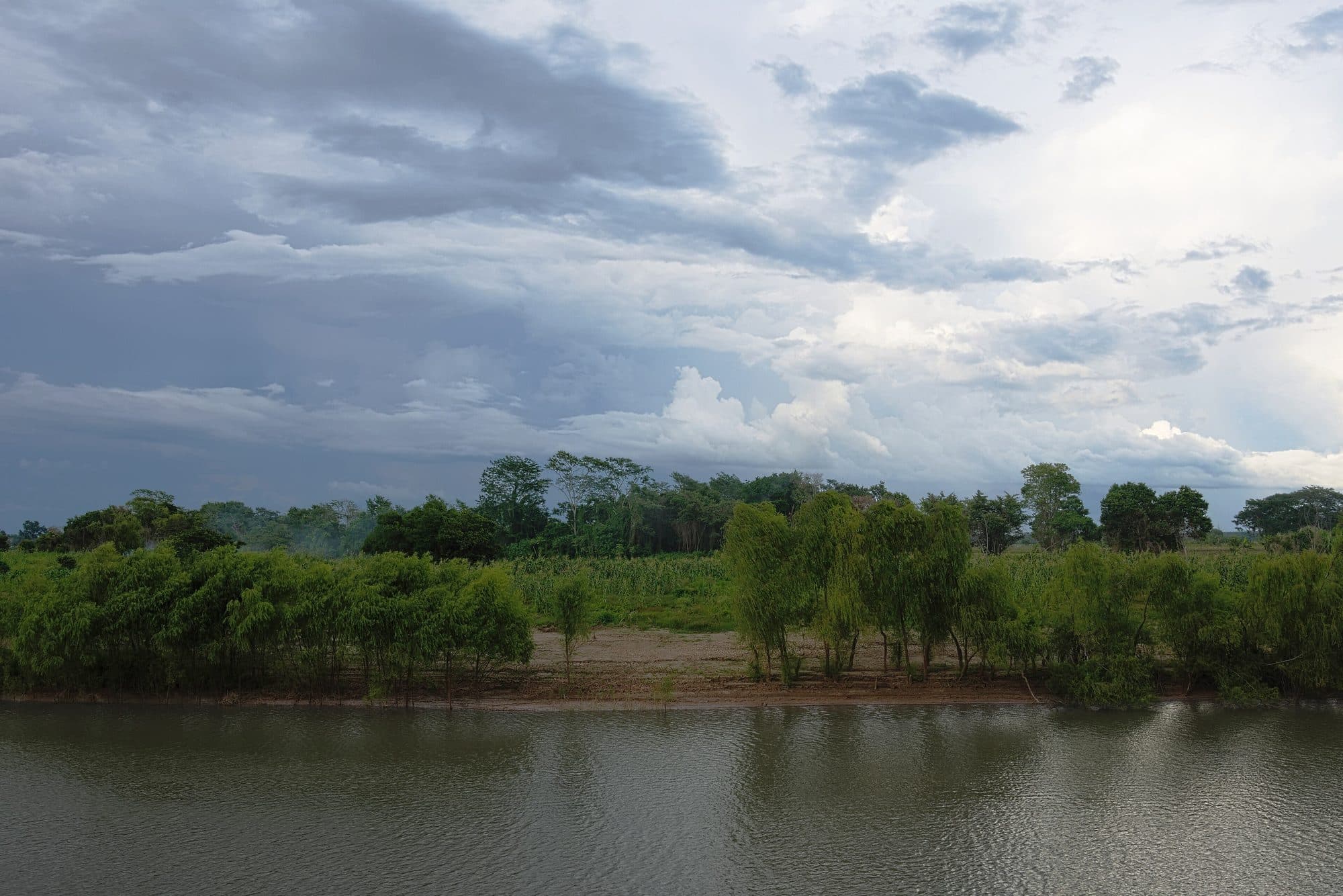 Le fleuve dans les plaines du Tabasco, à Balancán.